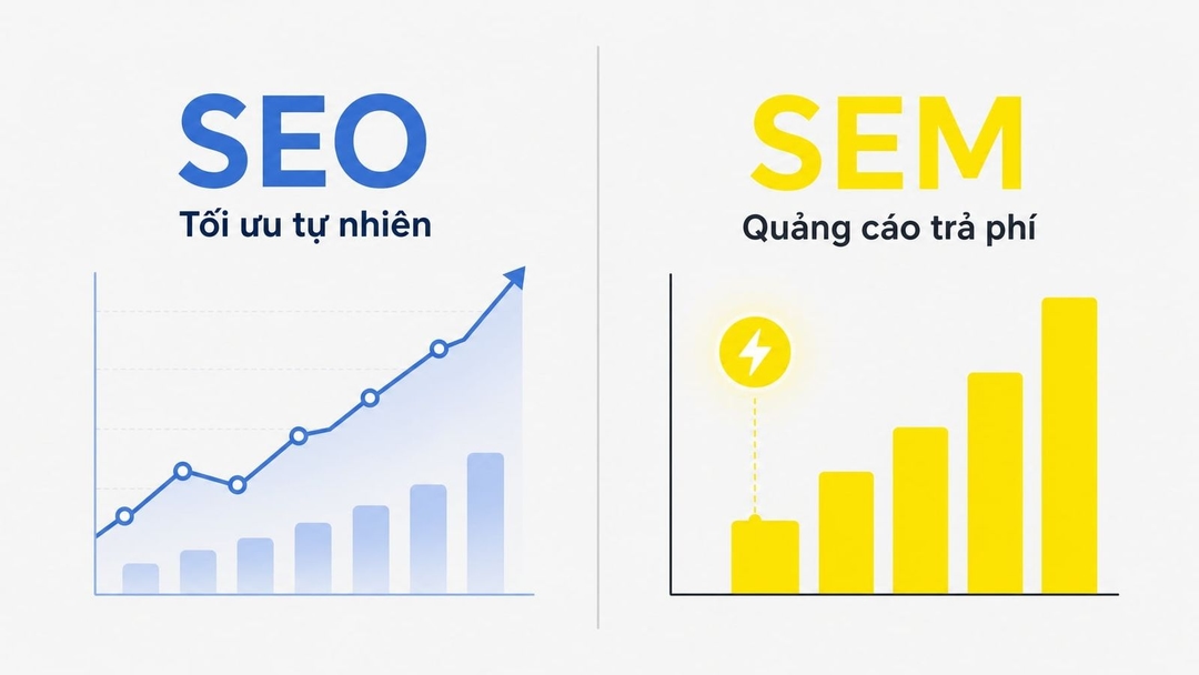 SEO vs SEM: Phân biệt bản chất và cách chọn kênh phù hợp
