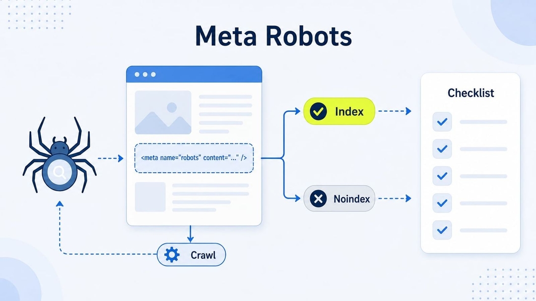 Thẻ meta robots là gì? Cách cài đặt, kiểm tra và tránh lỗi mất index