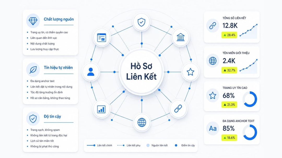 Cách tối ưu Backlink profile để làm SEO