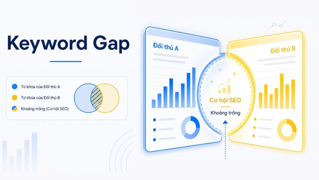 Cách tìm keyword gap để không bỏ lỡ cơ hội SEO