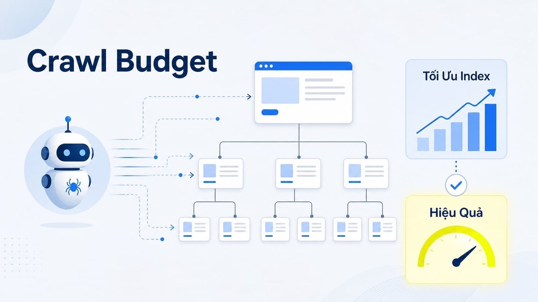 Crawl Budget là gì? Hướng dẫn tối ưu index website hiệu quả
