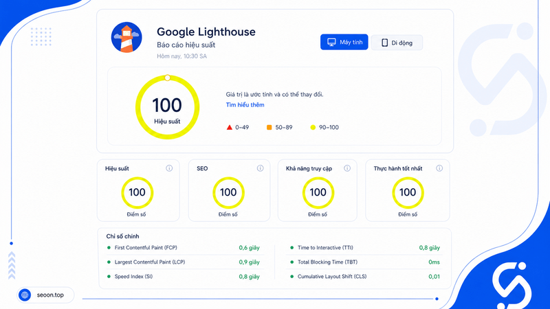 Google Lighthouse là gì?