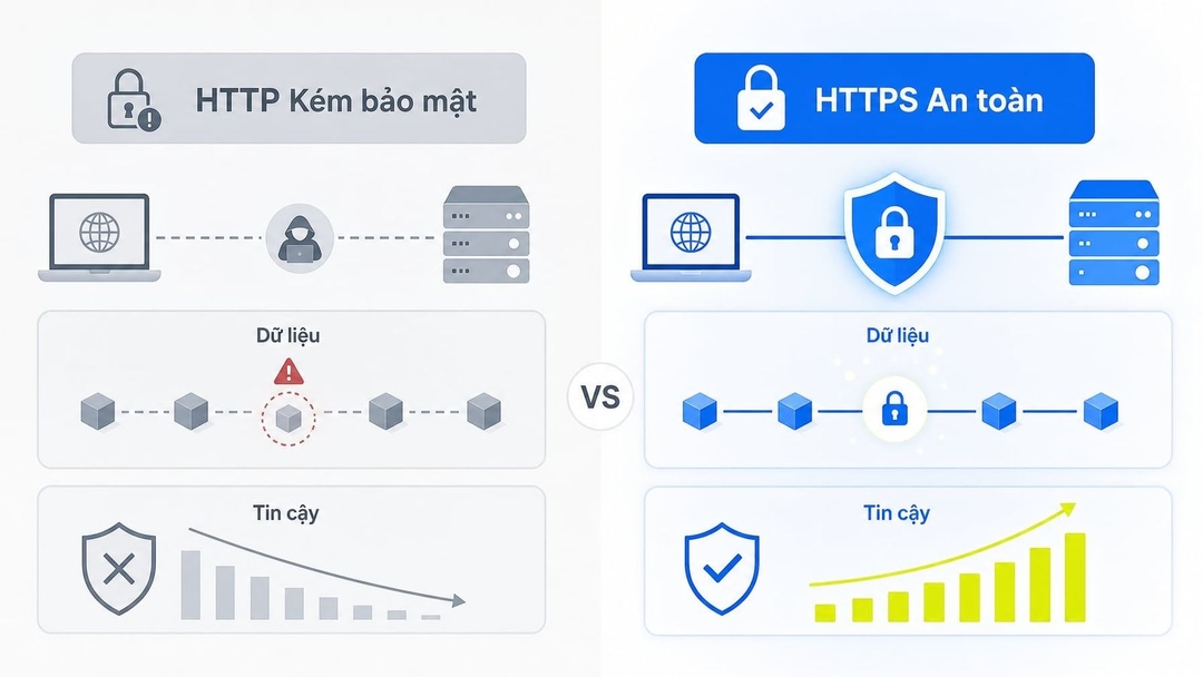 HTTP và HTTPS: Khác nhau thế nào, vì sao HTTPS được ưu tiên?