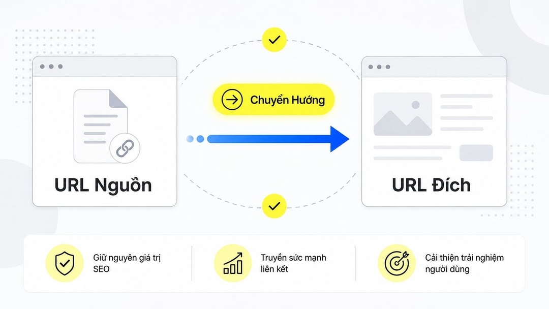 Cách hiểu và xử lý đúng Page with redirect trong Google Search Console