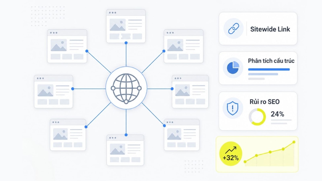 Sitewide link và trường hợp cần phải xử lý trong SEO