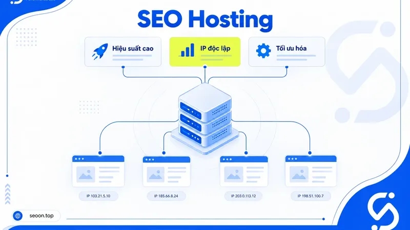 SEO Hosting cho hệ thống nhiều website