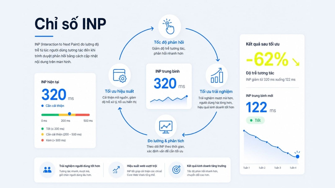 Cách hiểu đúng chỉ số INP trong Core Web Vitals