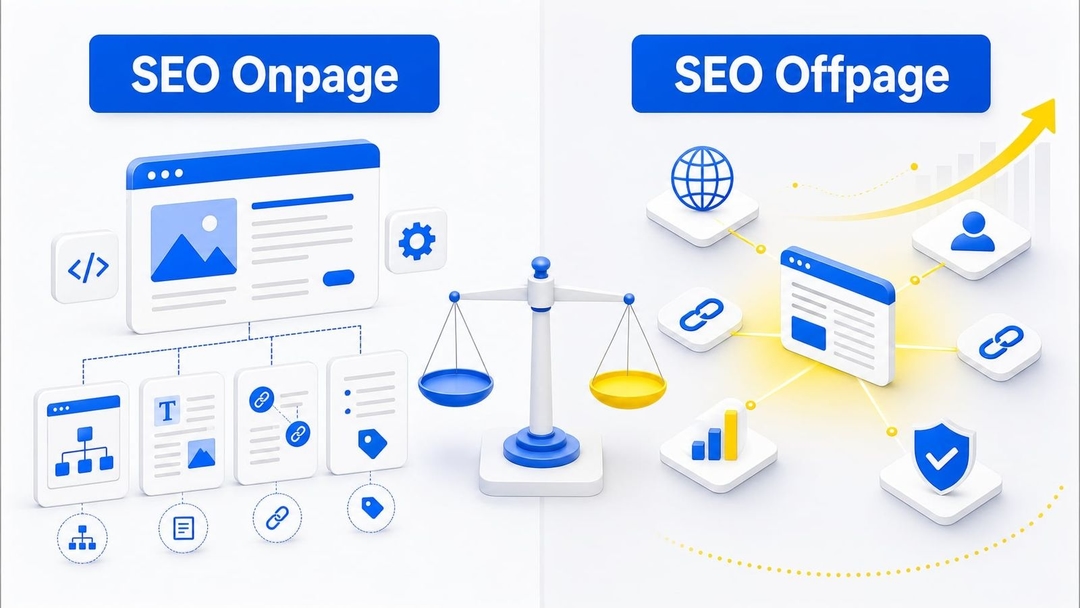 Phân biệt SEO Onpage và Offpage: Khác nhau ở đâu, nên làm gì trước?