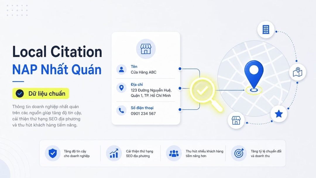 Local Citation là gì? Tầm quan trọng của NAP trong Local SEO
