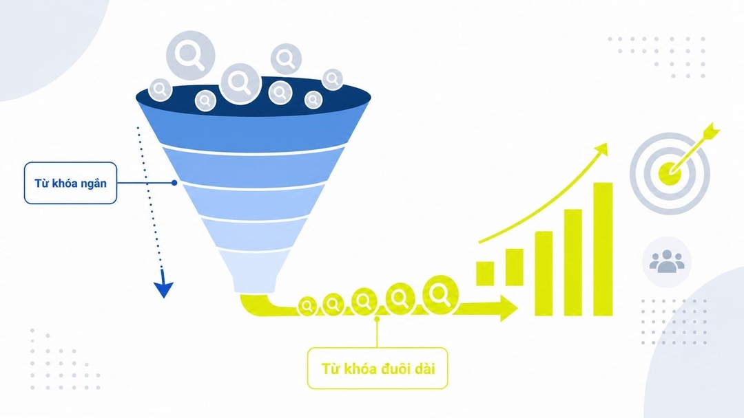 Từ khóa đuôi dài là gì? Cách hiểu đúng và dùng đúng trong SEO