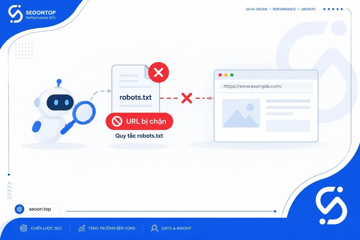 Kiểm tra nguyên nhân Googlebot không truy cập được URL.
