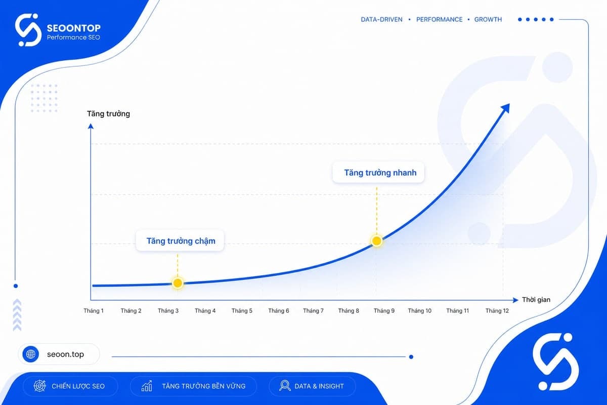 SEO thường không thấy ROI ngay lập tức