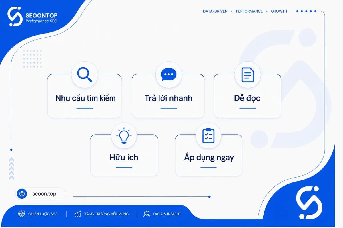 5 nguyên tắc viết people first content đúng chuẩn