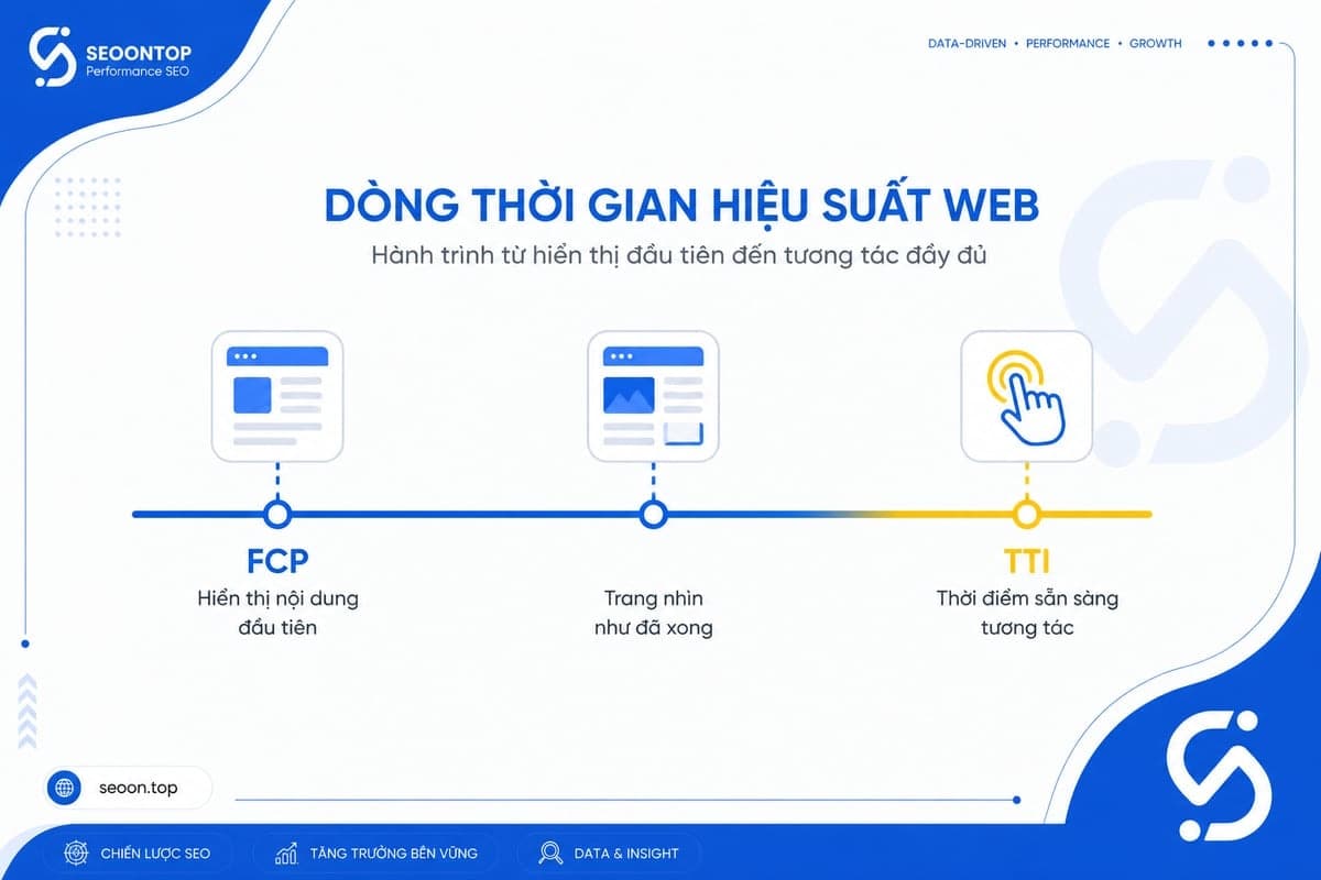 TTI là thời điểm trang phản hồi ổn định.