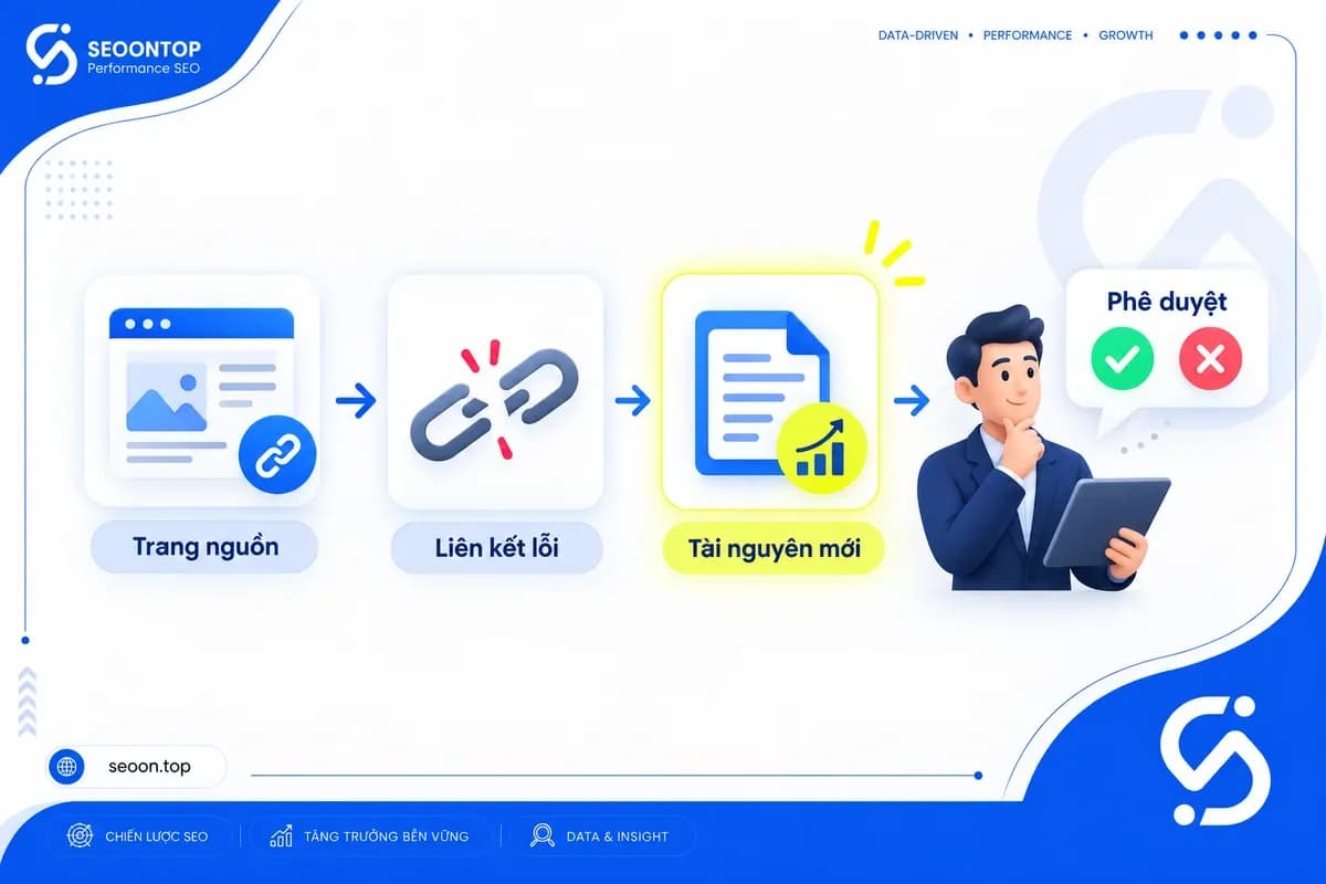 Cơ chế đề xuất tài nguyên thay thế cho liên kết hỏng
