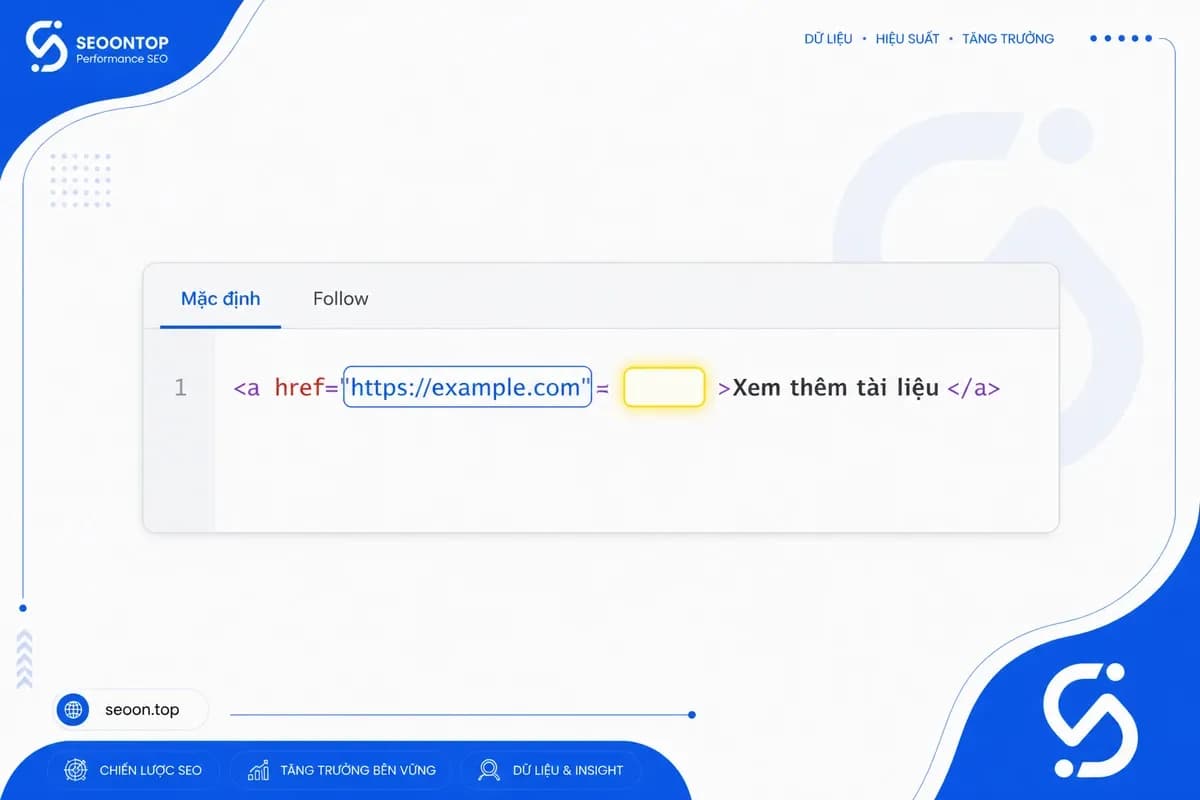 Ví dụ HTML đơn giản về link mặc định