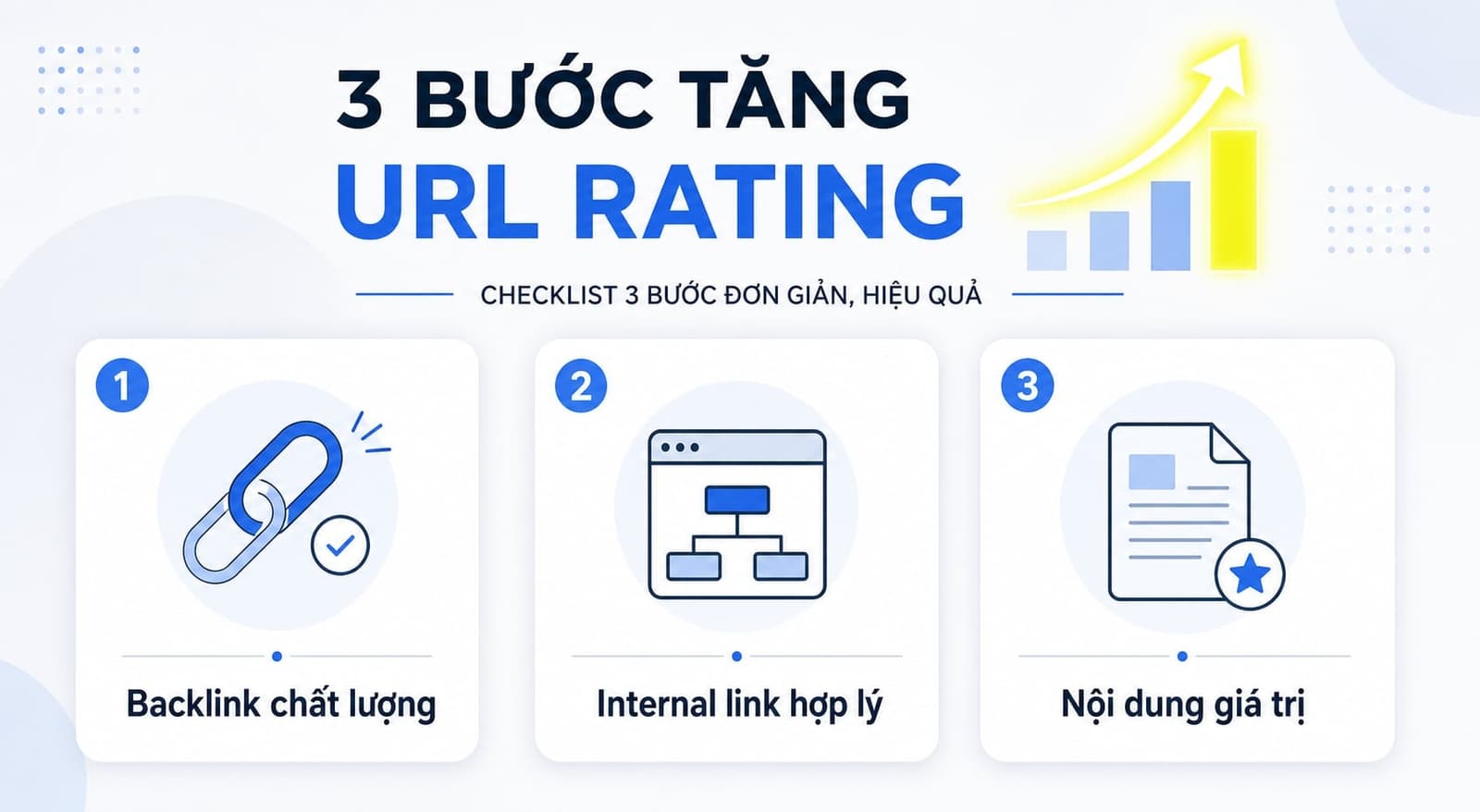 3 cách tăng URL Rating cho một trang cụ thể