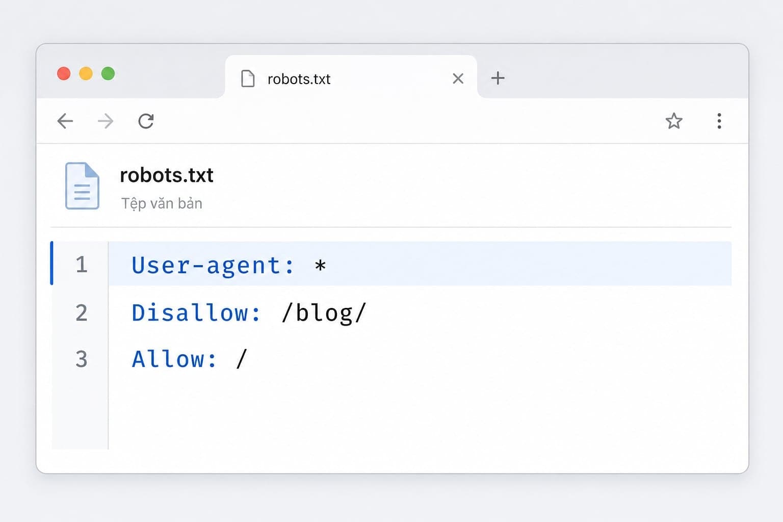 Cách kiểm tra rule Disallow trong robots.txt