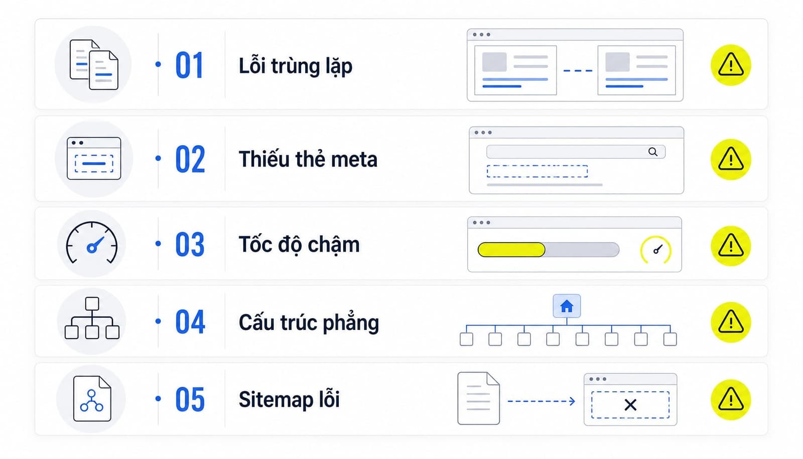 Những lỗi SEO Shopify thường gặp làm store mãi không có traffic