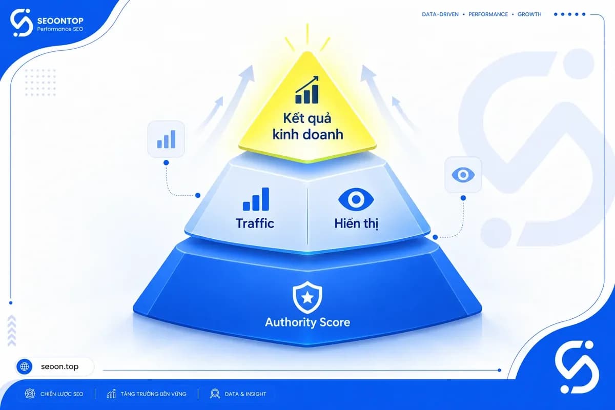 Vị trí Authority Score trong hệ thống đo lường SEO