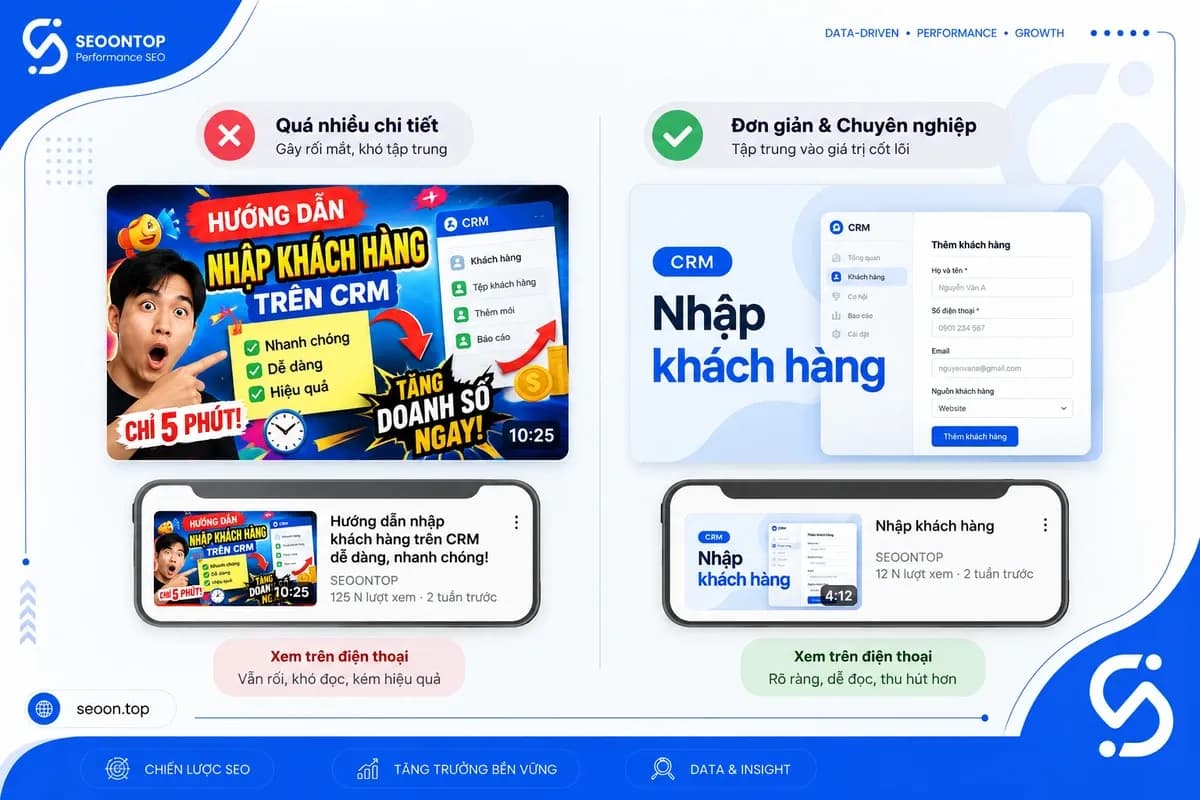Thumbnail CRM nhiều chữ và phiên bản tinh giản