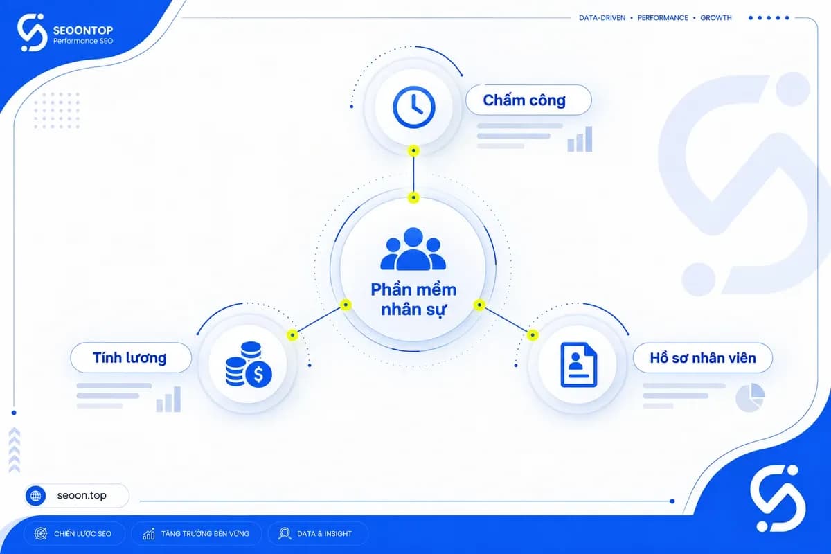 Cụm chủ đề SEO cho website phần mềm B2B