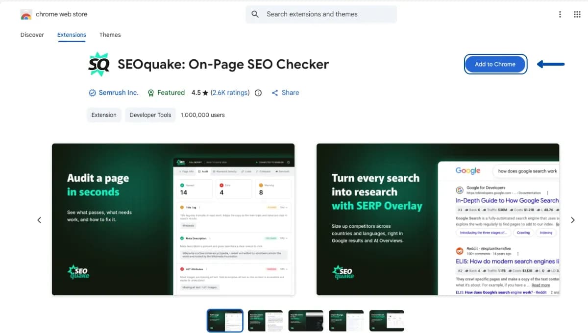 SEOquake là gì?