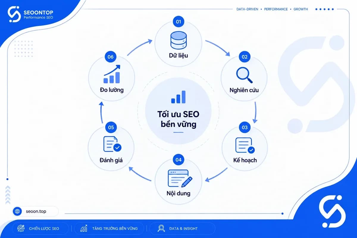 Quy trình SEO kết hợp AI và kiểm duyệt chuyên gia