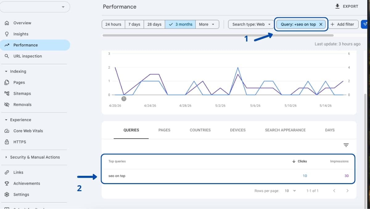 Cách nhận diện branded keywords bằng Google Search Console