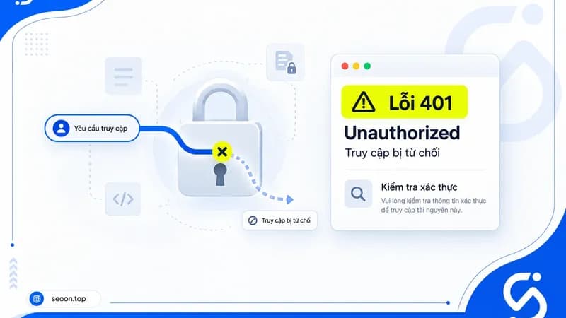 Nguyên nhân và cách khắc phục 401 Unauthorized