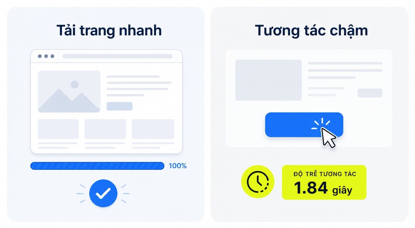 INP quan trọng với UX và SEO