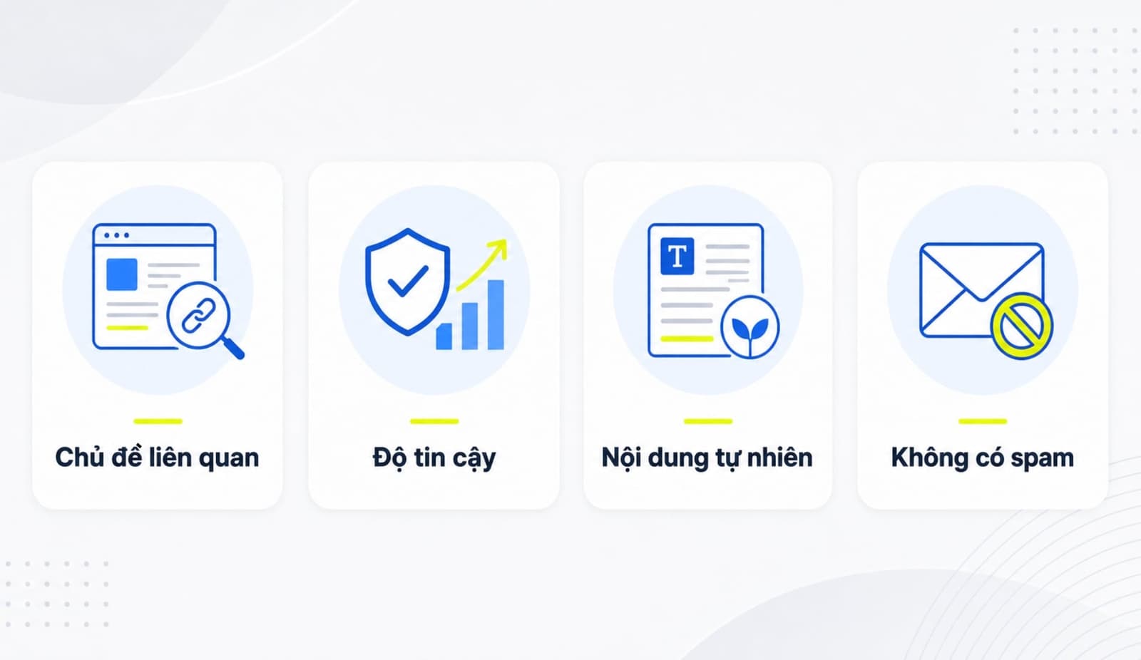 Tiêu chí nhận biết referring domain chất lượng