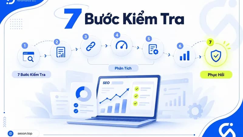Cách kiểm tra website có bị Google phạt không: Quy trình 7 bước