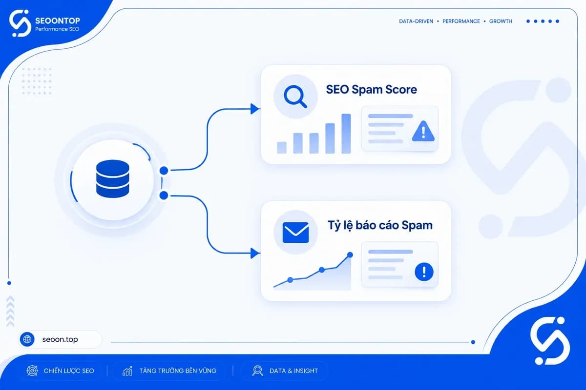 Phân biệt Spam Score SEO và email.