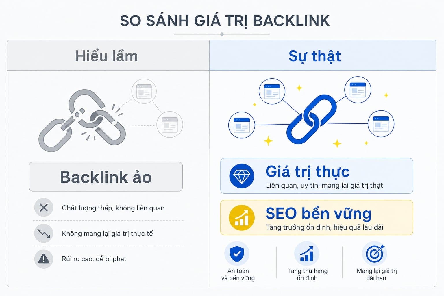 5 hiểu lầm phổ biến quanh link juice