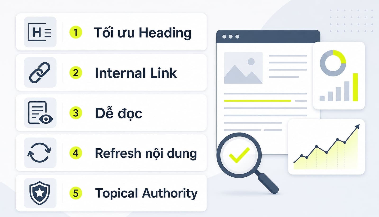 Các yếu tố on-page hỗ trợ tối ưu People Also Ask