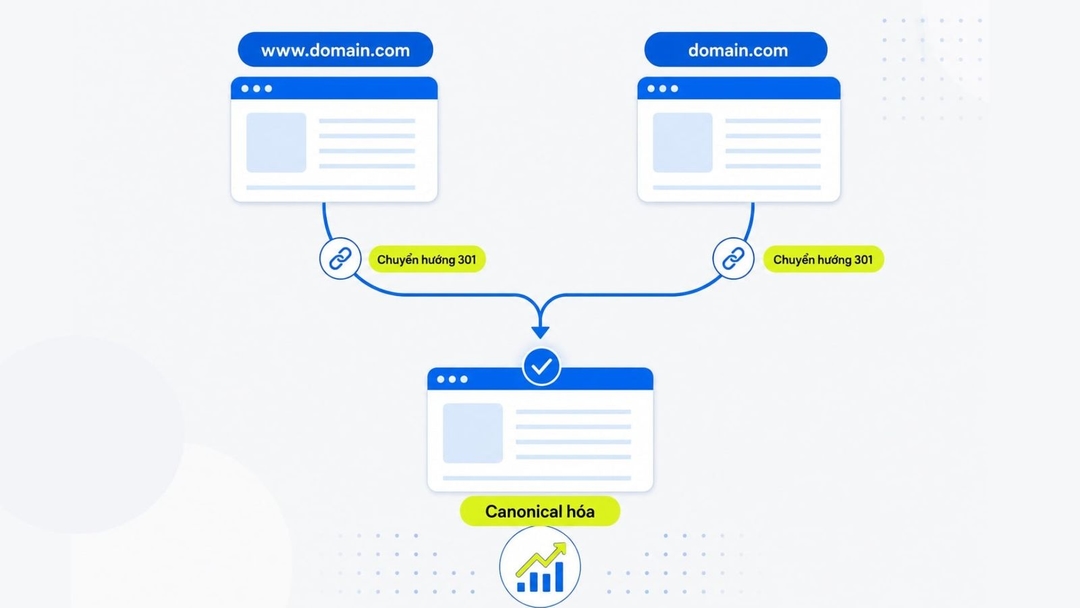 WWW và non-WWW: Khác biệt và cách cấu hình chuẩn SEO