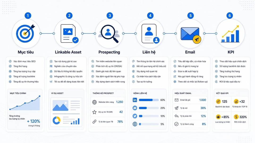 Điểm cần hiểu đúng là outreach tốt không bắt đầu từ email
