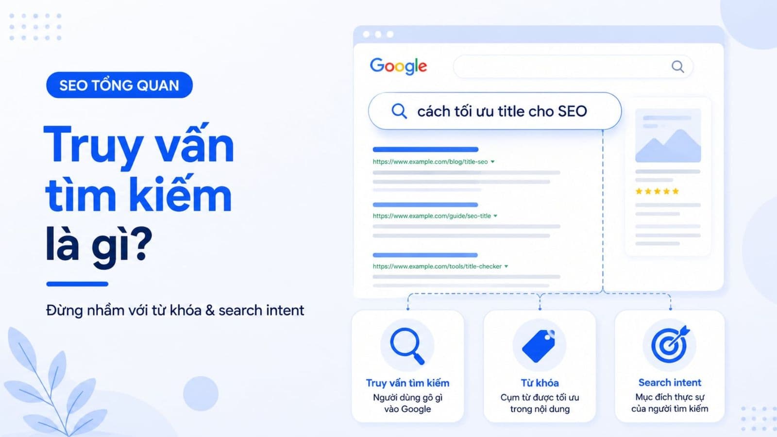 Truy vấn tìm kiếm là gì? Cách hiểu đúng để không nhầm với từ khóa và search intent