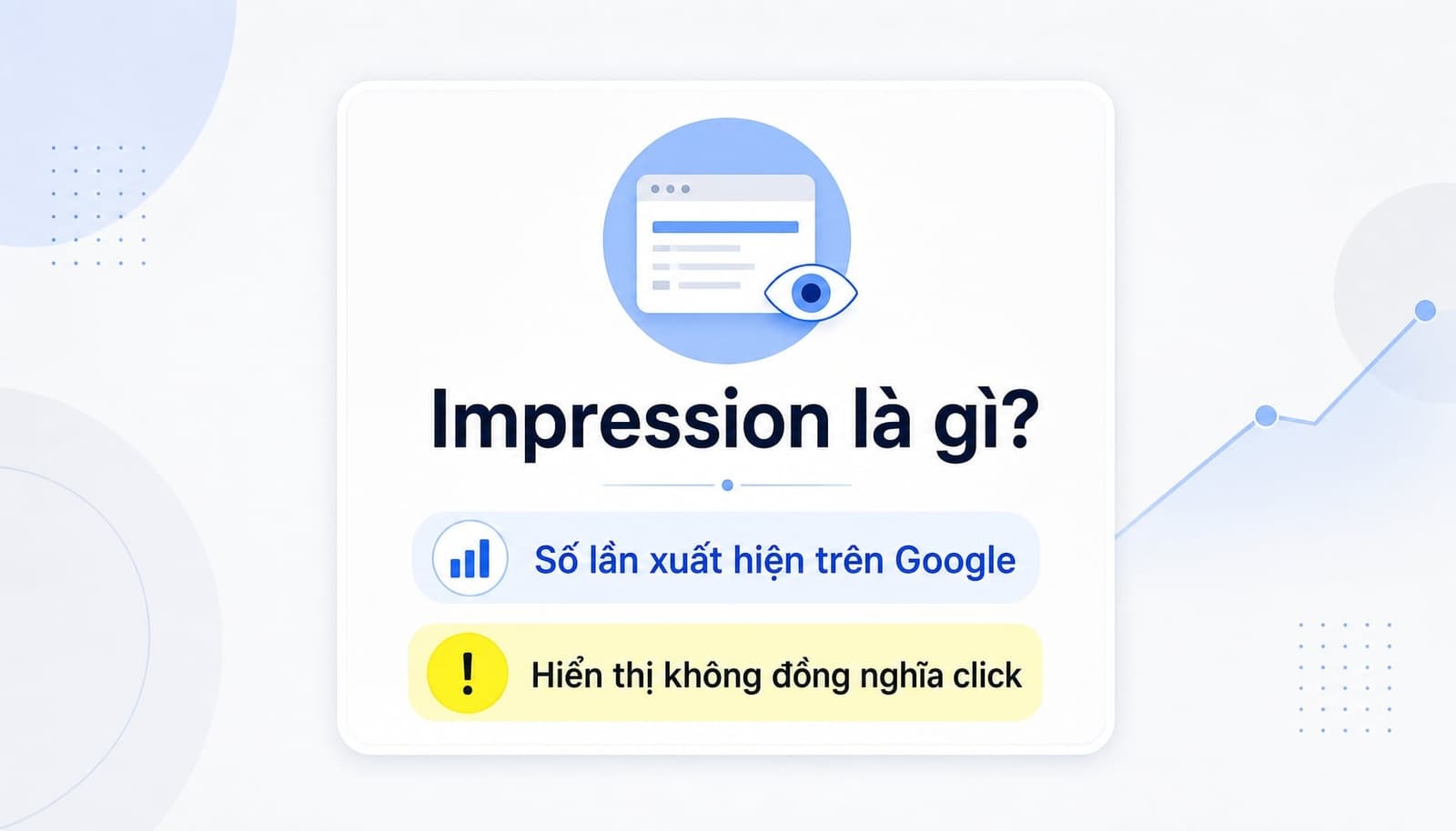 Lượt hiển thị website là gì? Hiểu đúng chỉ số Impressions SEO