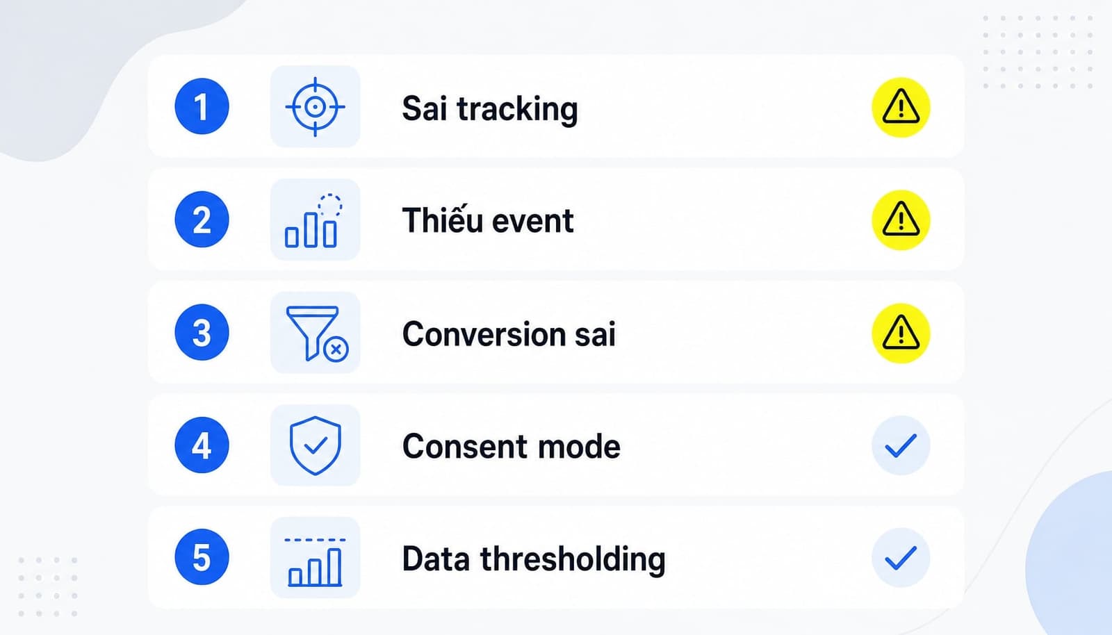 Một vài lưu ý khi đọc chỉ số Google Analytics 4