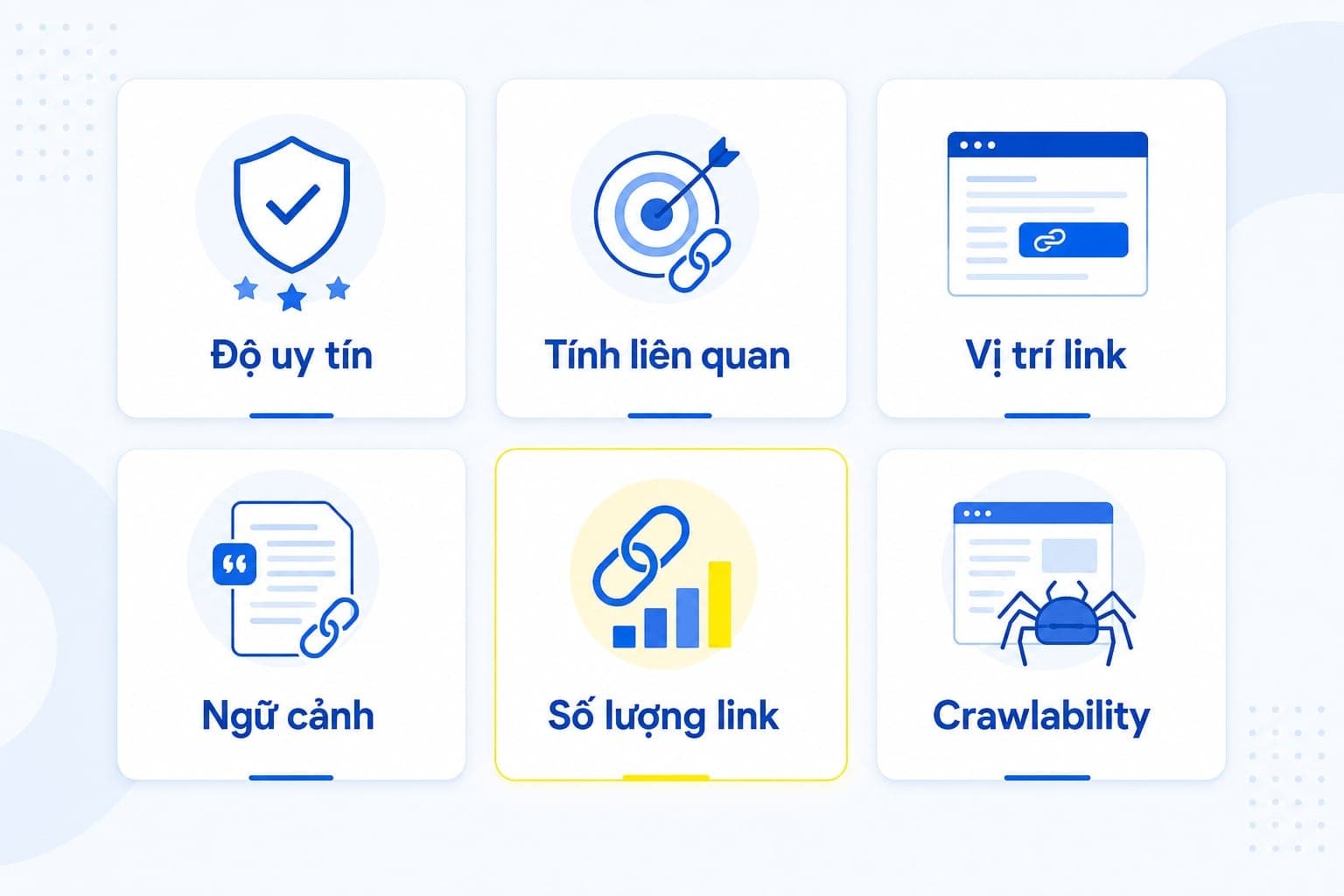 Những yếu tố ảnh hưởng đến Link Juice