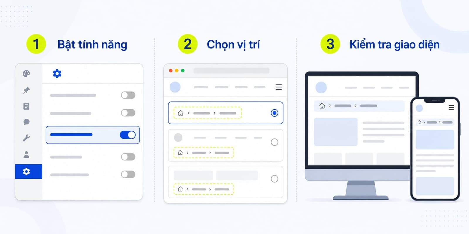 Cách cài đặt breadcrumb cho website WordPress